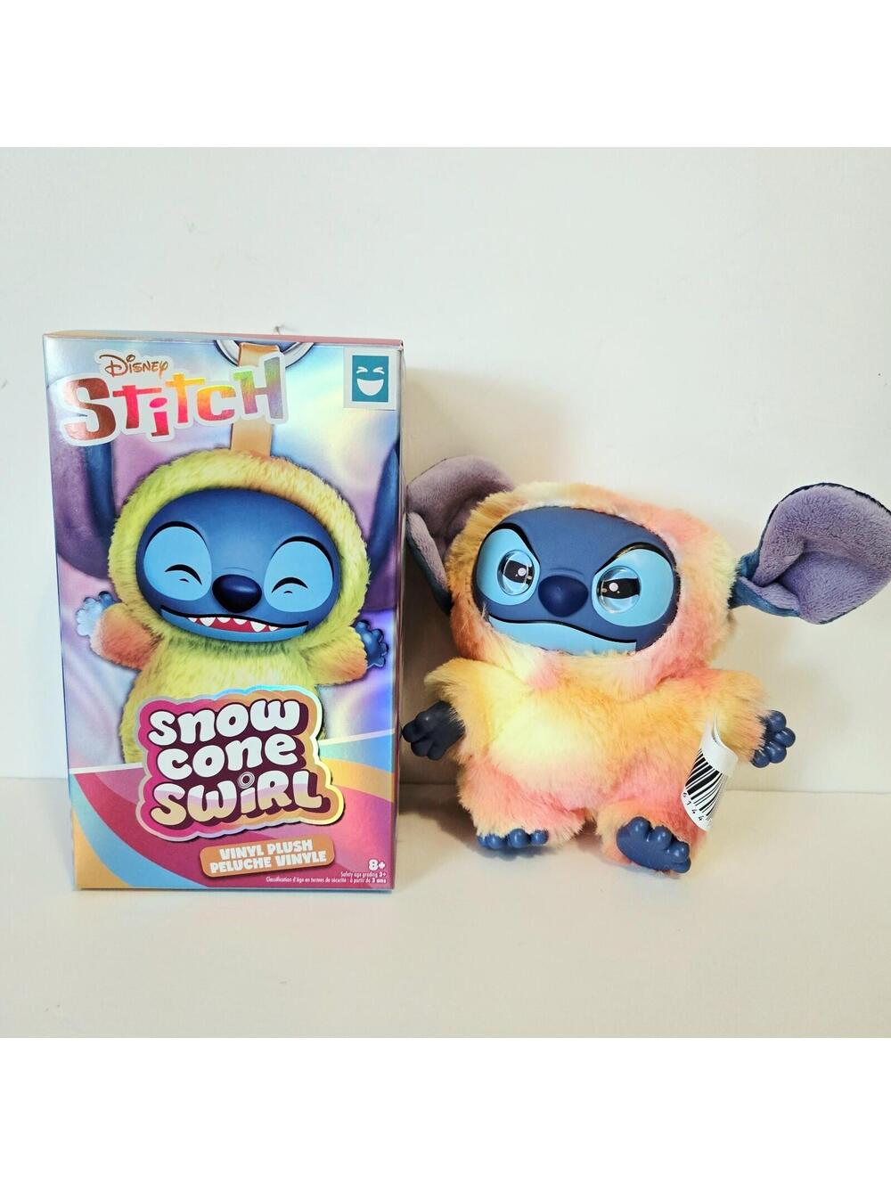Stitch Snow Cone Swirl Blind-Box Vinyl Plush Angry Stitch NEW